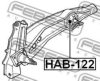 FEBEST HAB-122 Control Arm-/Trailing Arm Bush
